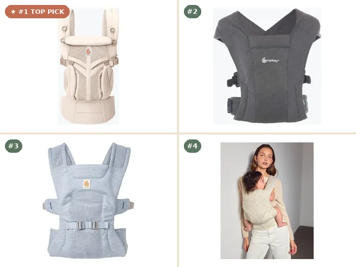 Ergobaby Omni Classic Baby Carrier, Ergobaby Embrace Newborn Baby Carrier, Ergobaby Aerloom Baby Carrier, Tula Explore Baby Carrier, Mesh