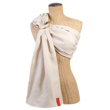Sakura Bloom Basics Linen Ring Sling