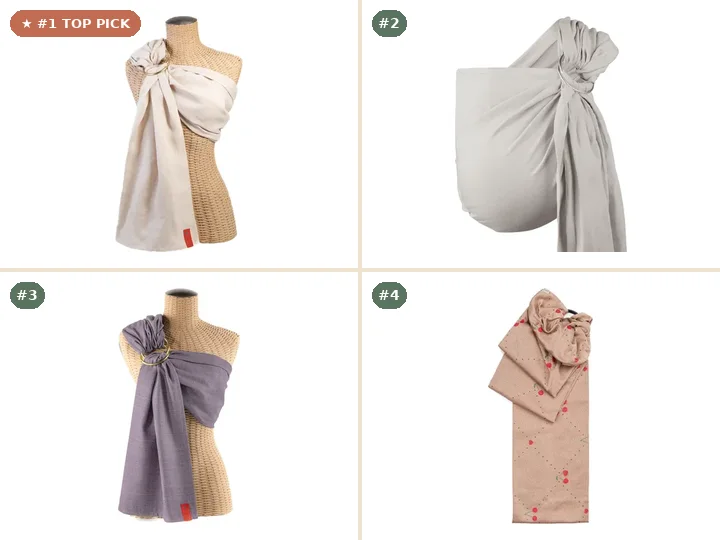 Sakura Bloom Basics Linen Ring Sling, Boba Linen Ring Sling, Sakura Bloom Maven Ring Sling, Tula Ring Sling