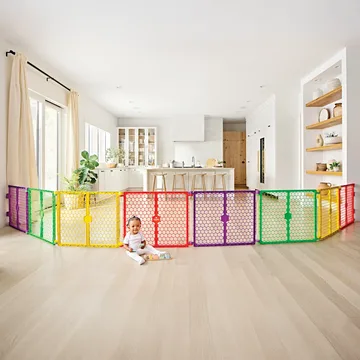 Regalo XL 2-in-1 Play Yard & Safety Gate