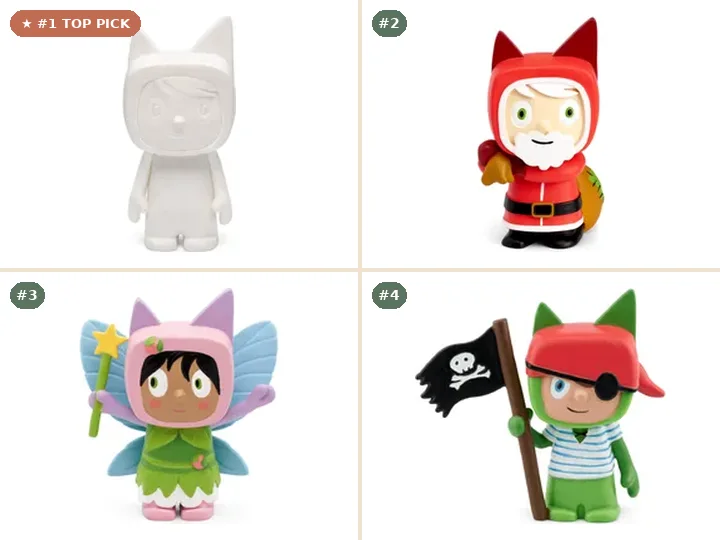 Create Your Own Creative Tonie, Santa Creative Tonie, Fairy Creative Tonie, Pirate Creative Tonie