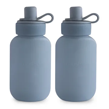 Mushie Food-Grade Silicone Reusable Puree Squeeze Pouch