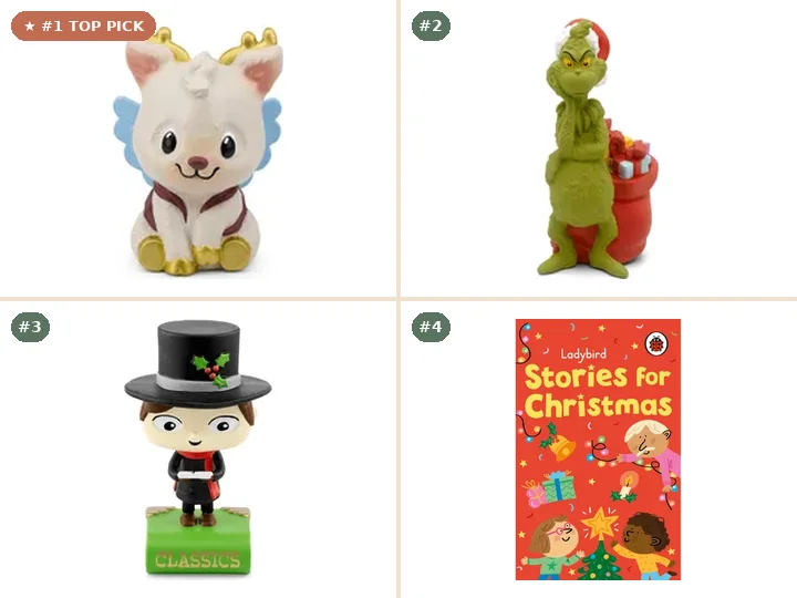Holly's Christmas Adventure Advent Calendar Tonie, Dr. Seuss: How The Grinch Stole Christmas! Tonie, Favorite Classics: A Christmas Carol & Tales Tonie, Yoto Ladybird Stories for Christmas