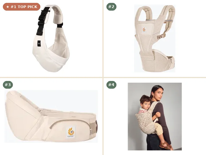 Boba Buddy Toddler Side Sling, Ergobaby Alta Hip Seat Baby Carrier, Ergobaby Lift Hip Seat Baby Carrier, Tula Kid Carrier, Linen