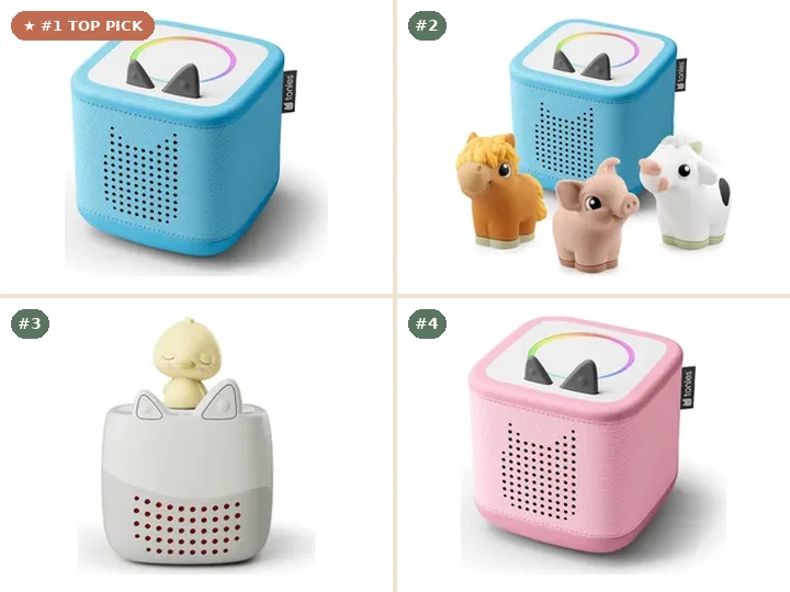 Toniebox 2 Sky Blue, My First Tonies Farm Set Toniebox 2 Starter Set, Toniebox Lite Sleepy Set, Toniebox 2 Cloud Pink