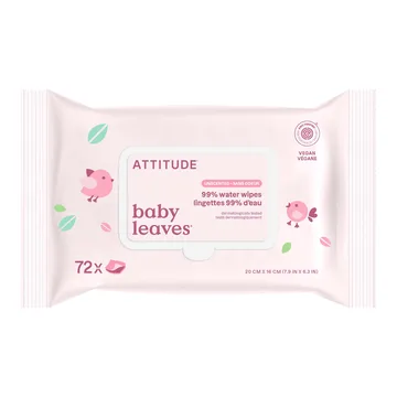 ATTITUDE Baby Wipes 99% Water