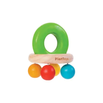 PlanToys Wooden Bell Rattle
