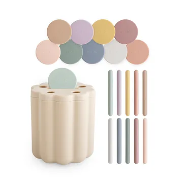 Mushie Montessori Coin & Tube Fine-Motor Sorting Set