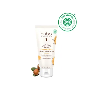 Babo Botanicals Sensitive Baby Zinc Diaper Rash Cream